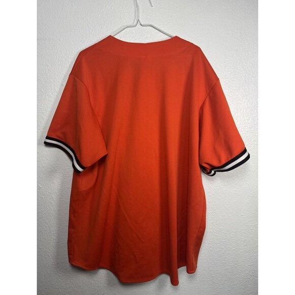 Majestic San Francisco Giants Vintage Authentic Baseball Button Jersey Size XXL - Picture 8 of 12